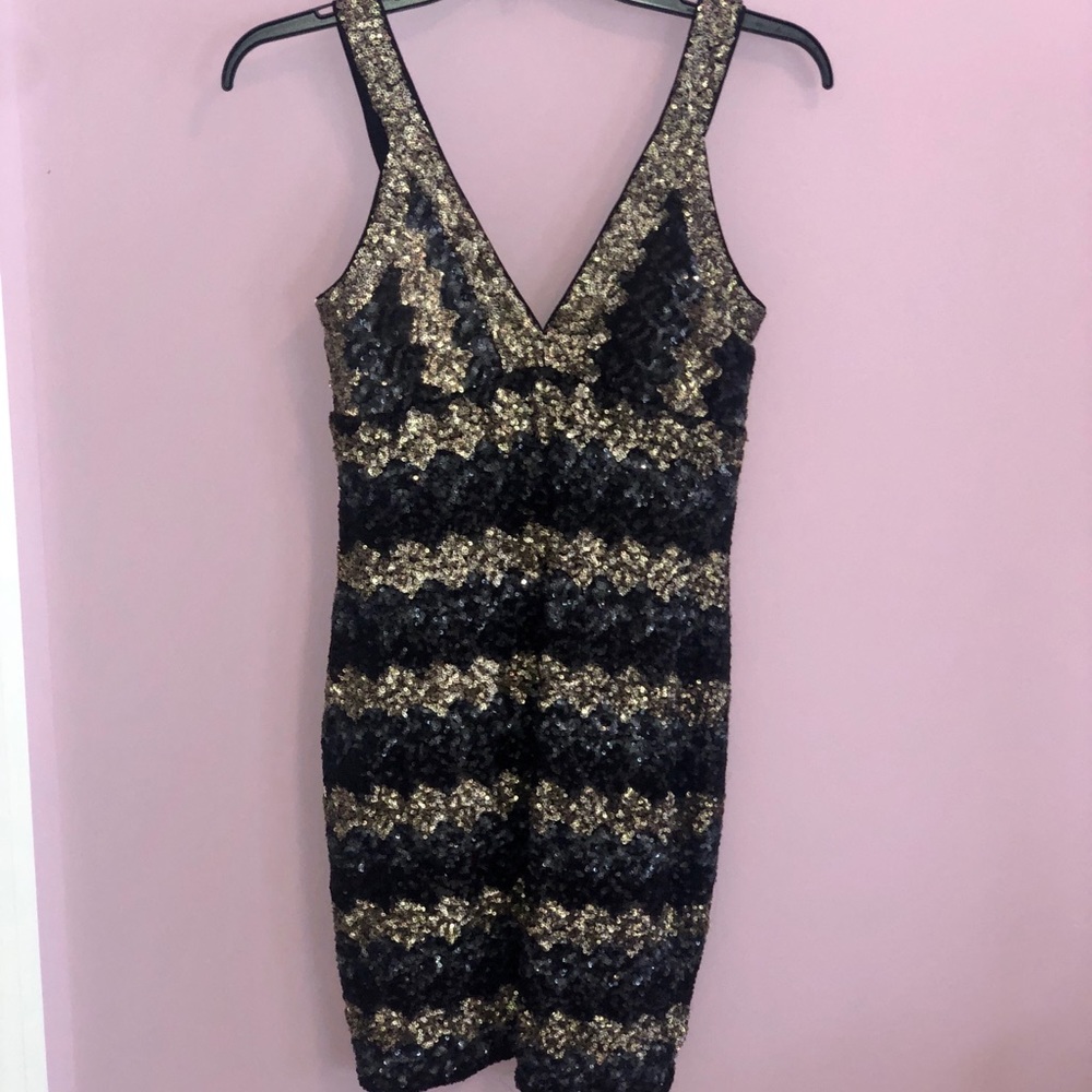 Bebe Sequin Dress
